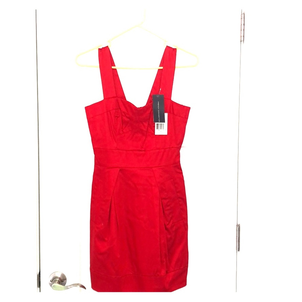 NWT Red French Connection Dress in Size 2